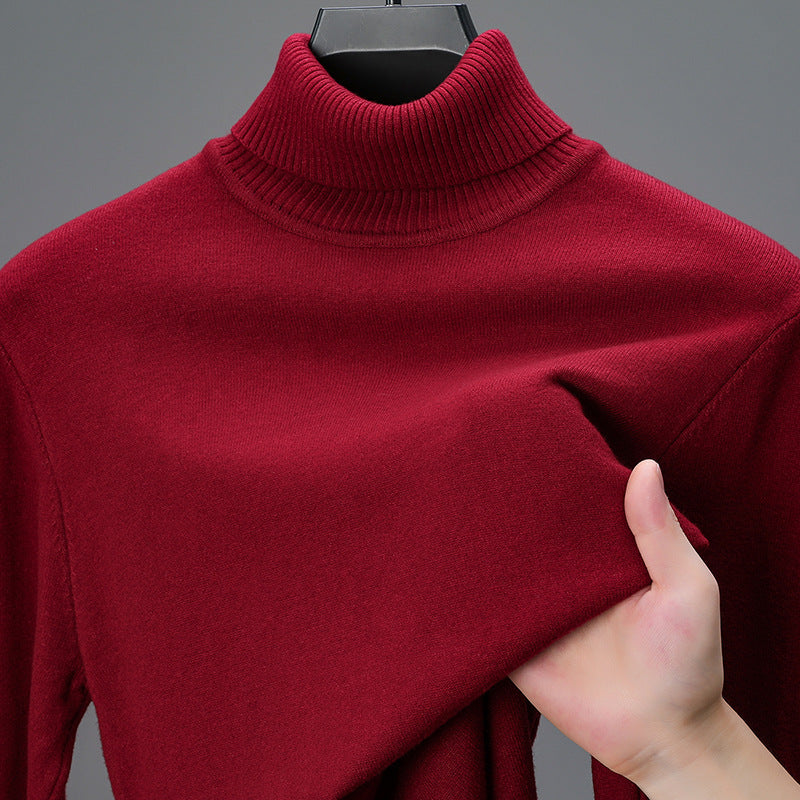 elegant ribbed sweater for men in high quality cotton Lune London