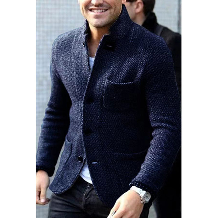 Elegant blazer for men in textured fabric Lune London