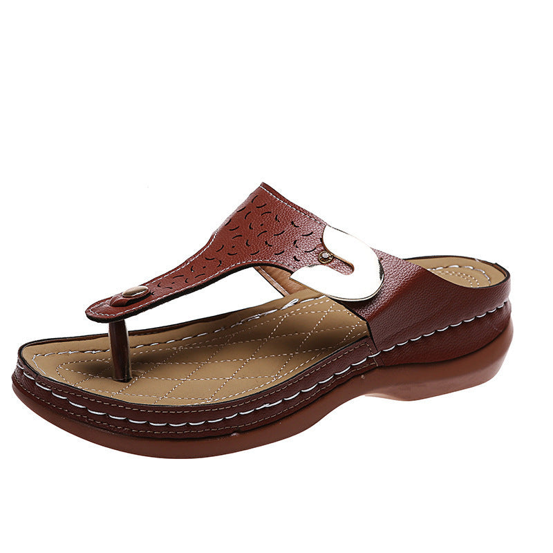 Comfortable strap sandals for women with stylish strap design Lune London