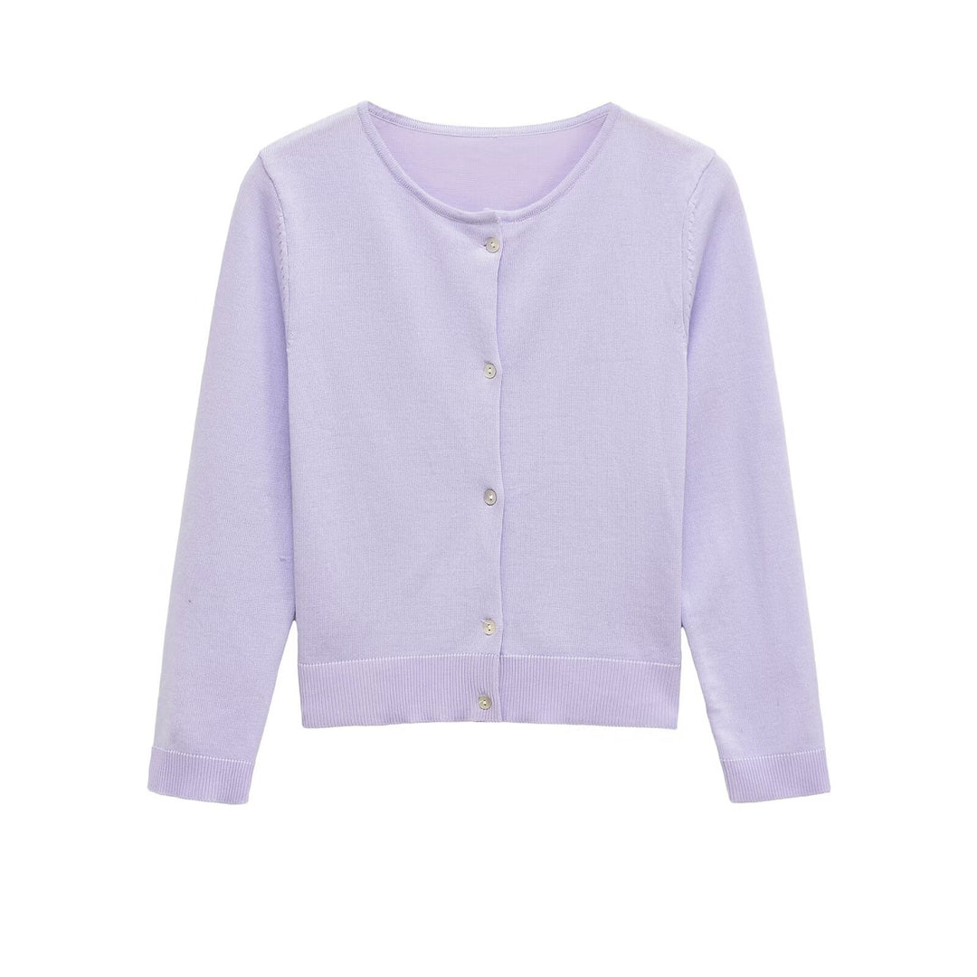 Elegant women's cardigan with fine button details Lune London
