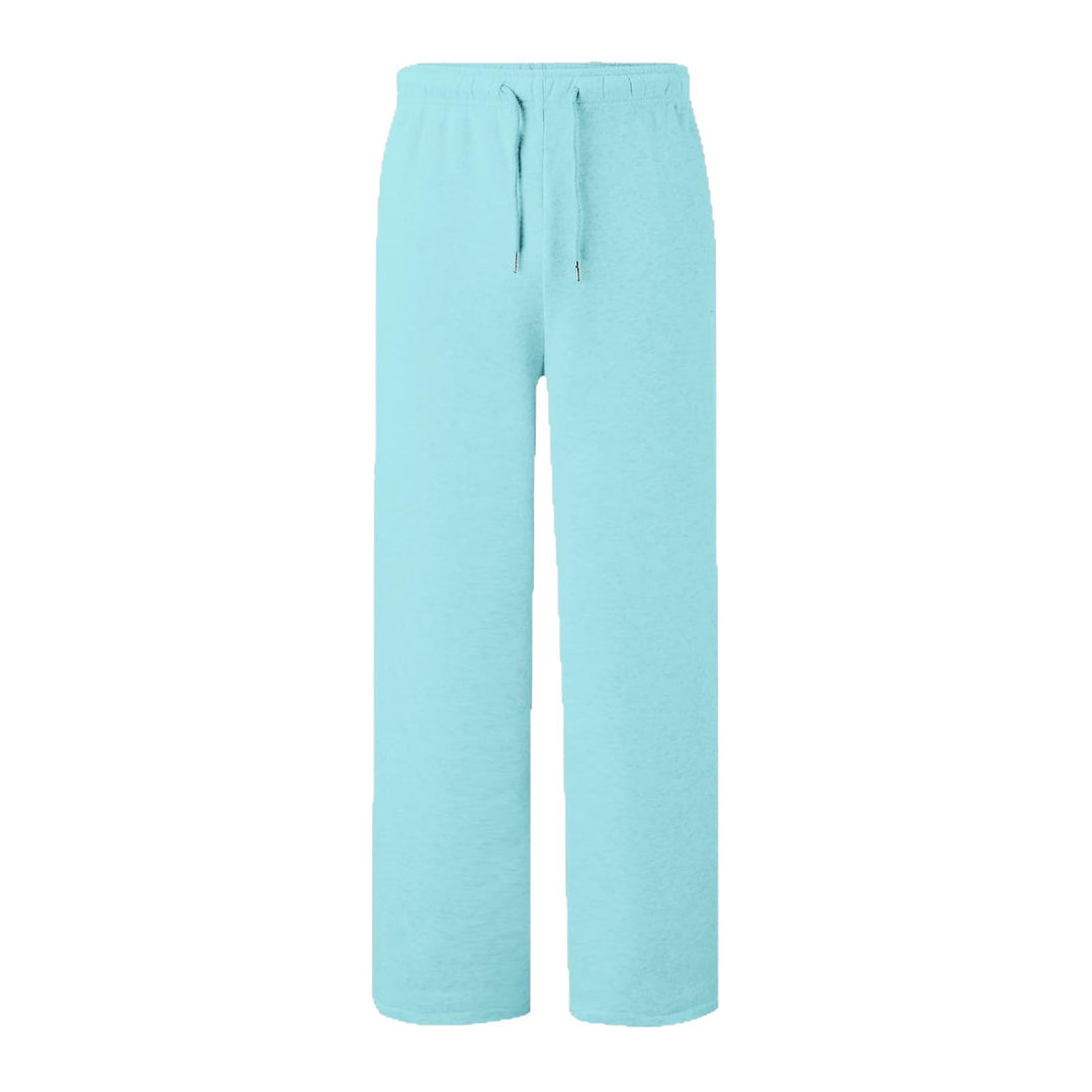 Women's loose casual pants with elastic waistband and side pockets Chic & Stil