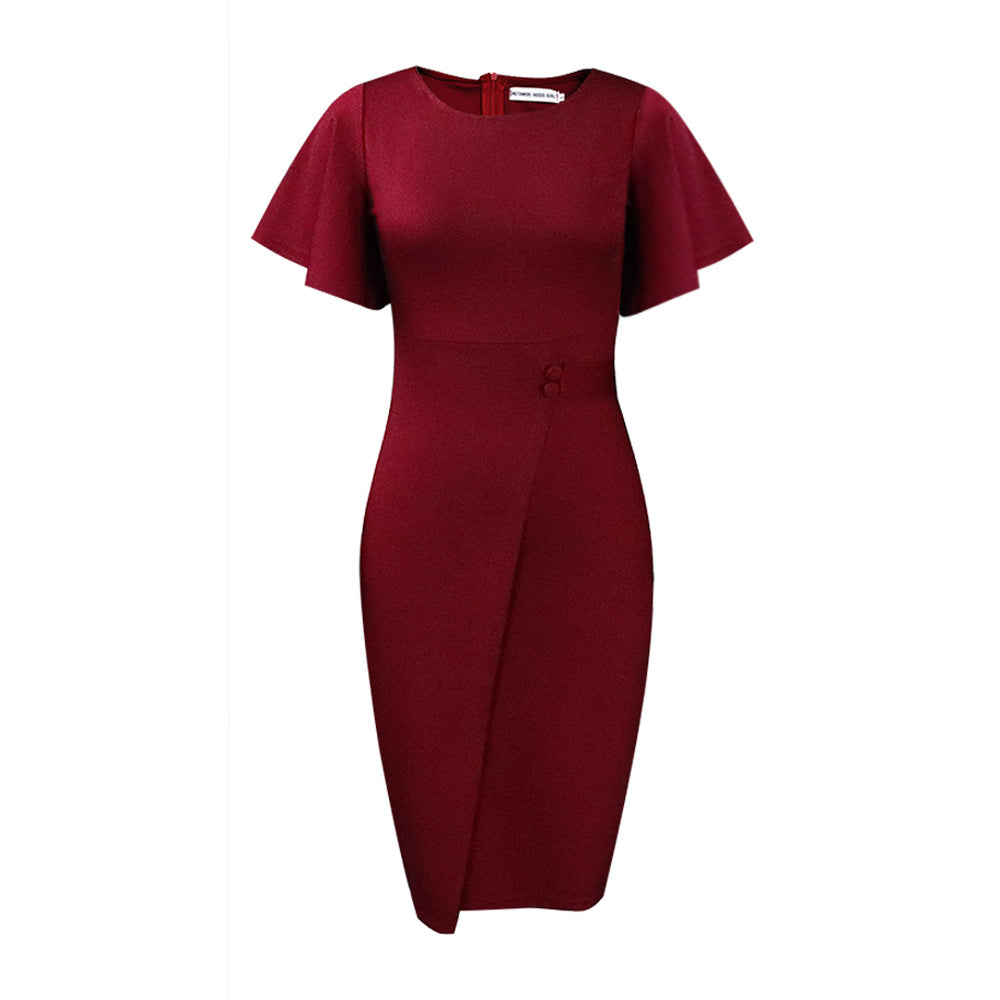 Elegant dresses for ladies with flared sleeves and a fitted silhouette Lune London