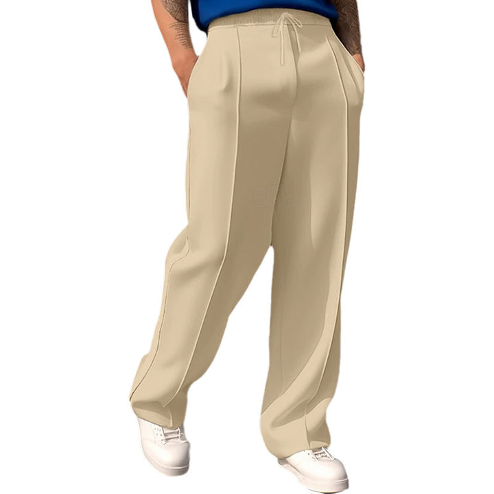 Breathable leisure pants for men with elastic waistband and side pockets Lune London