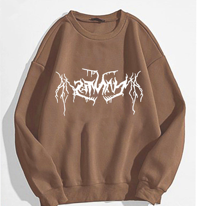 Women's casual sweatshirt with modern graphic design Chic & Stil
