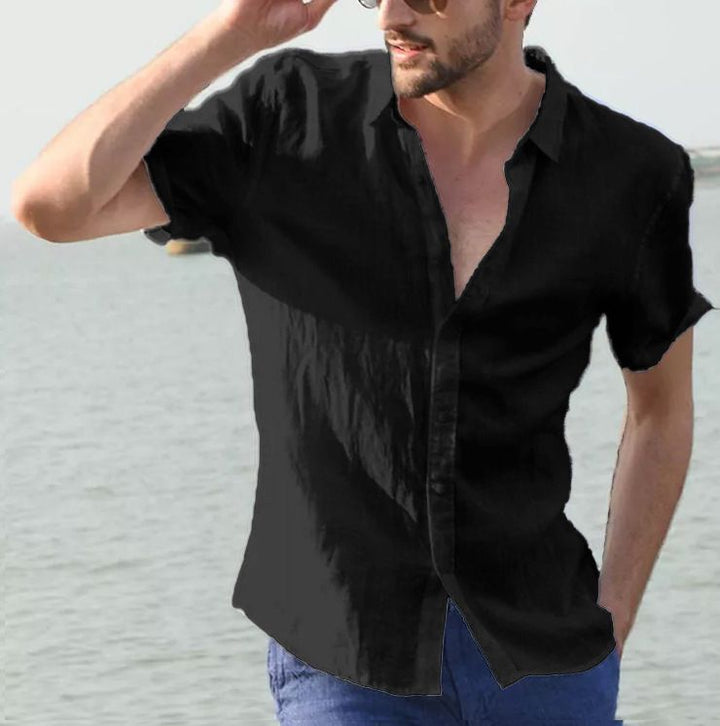 Men's Lightweight Linen Shirt Lune London