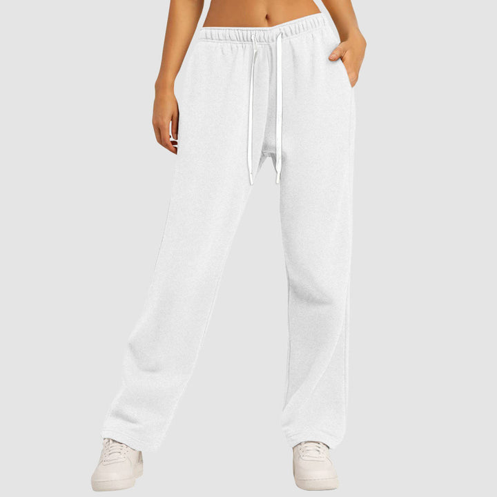 Lune London High Waist Casual Jogging Pants for Ladies with Drawstring