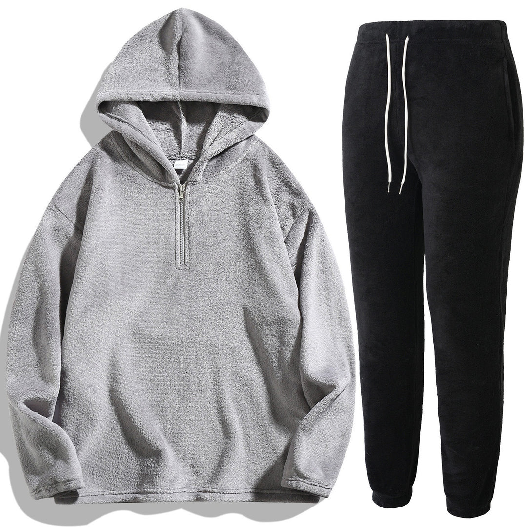 Ladies Cozy Chic Hoodie Jumpsuit