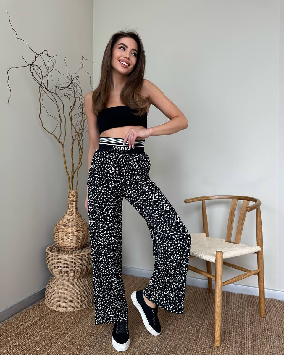 Lune London Leopard Print Lounge Pants for Women