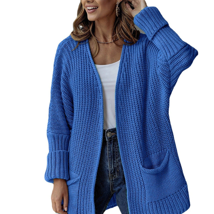 Cardigan pour femmes avec poches profondes et surface texturée Chic & Stil