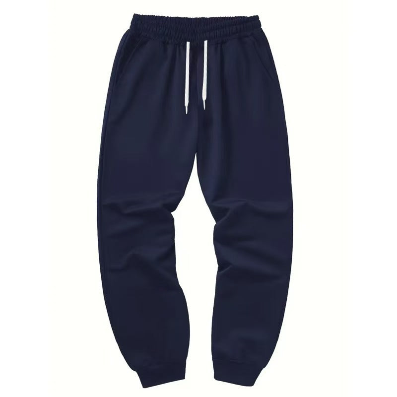 Elastic jogging pants for men with side pockets Lune London
