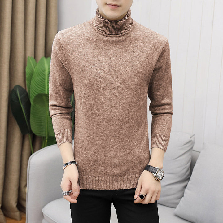 Turtleneck sweater with a fine structure for men Lune London