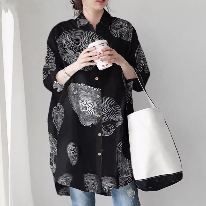 Chic und Stil oversized button shirt