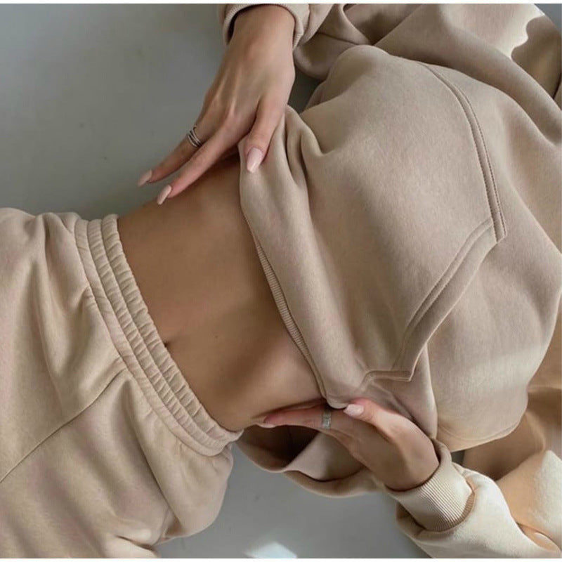 Ladies comfortable fleece set Chic and Style