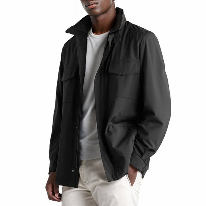 Functional jacket for men with an urban style featuring practical pockets Lune London