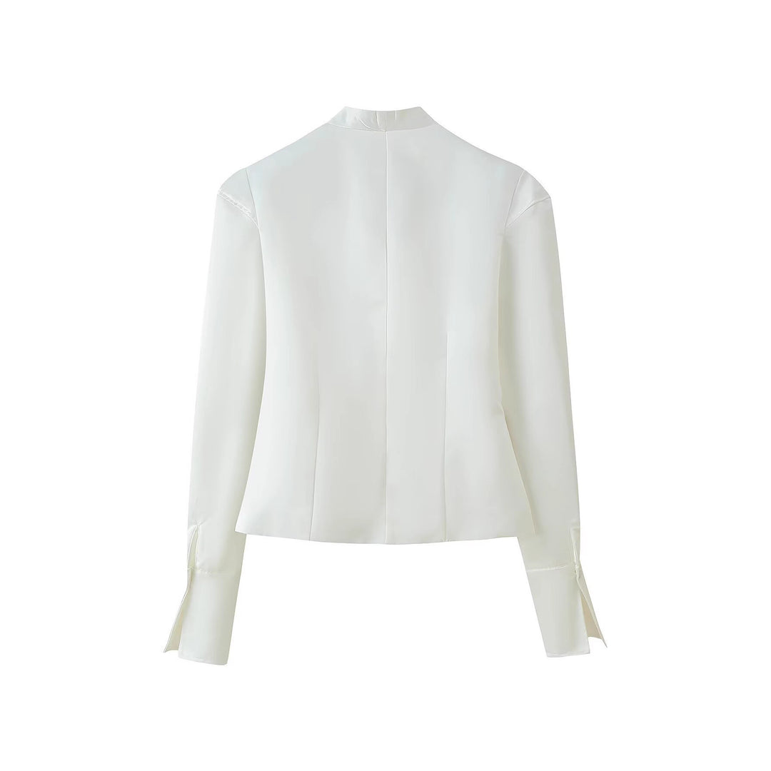 Women's elegant satin blazer Lune London