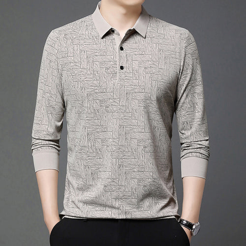 Stylish men's polo shirt with a refined structure design and an elegant button placket Lune London
