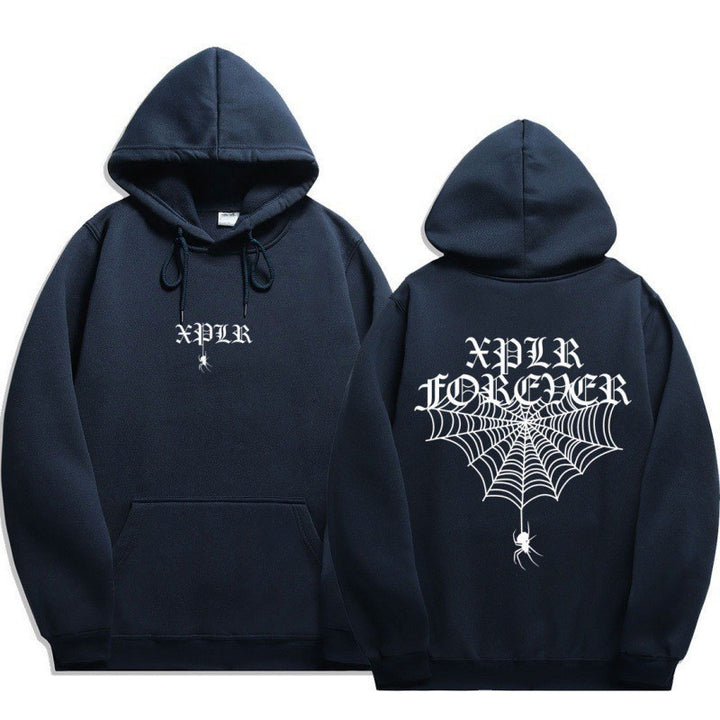 Women’s hoodie with cool graphic prints and kangaroo pocket Chic & Stil