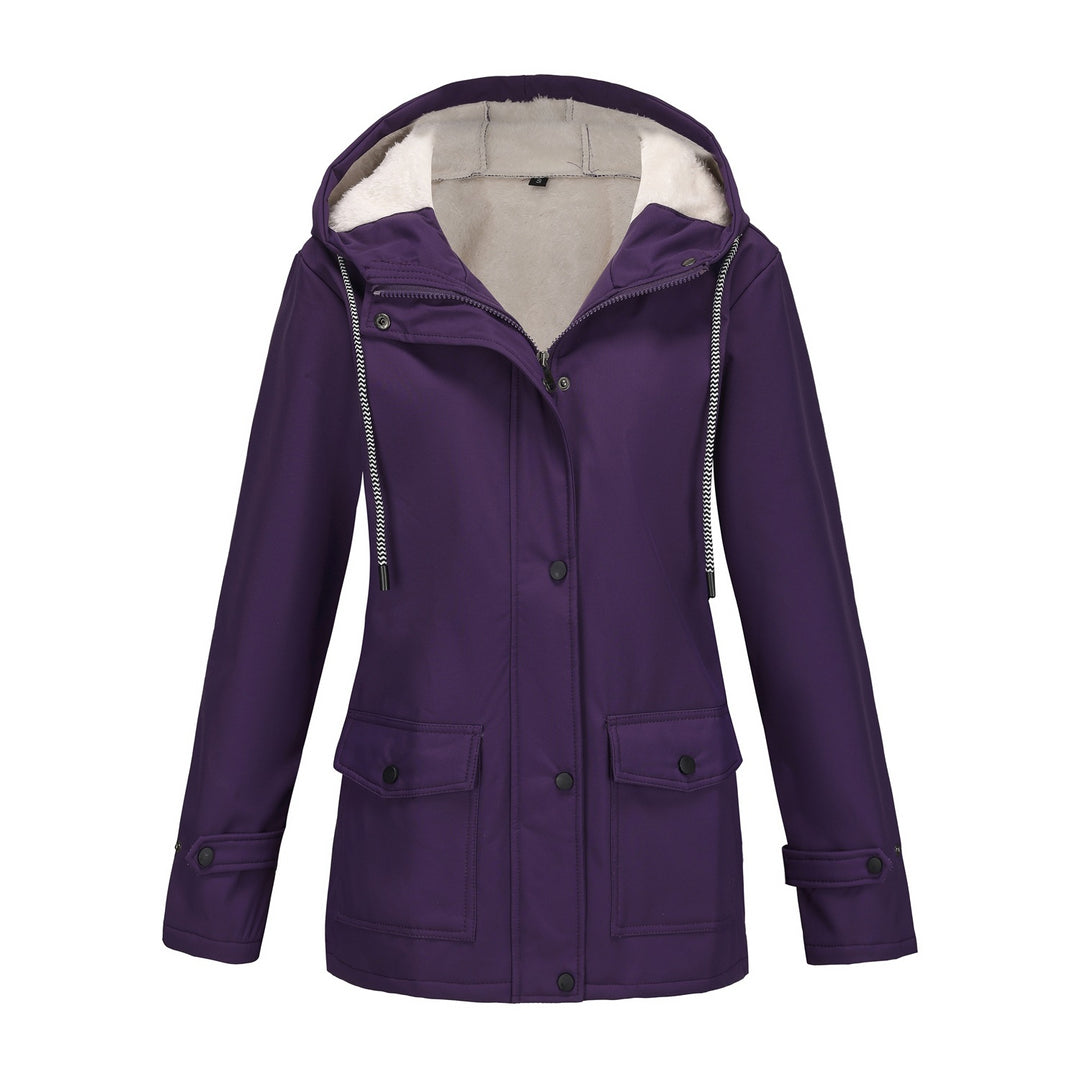 Women's outdoor sport jacket with warm fleece lining Lune London