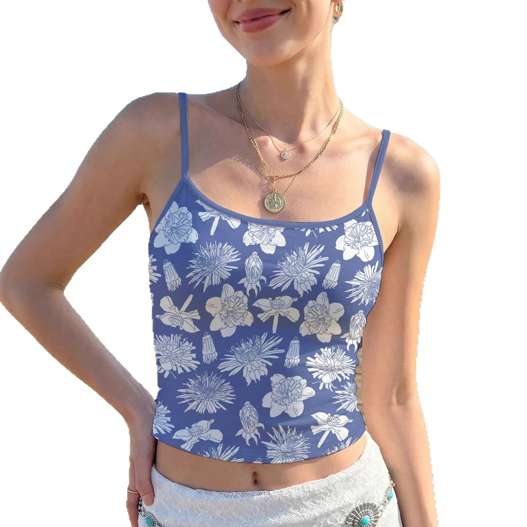 Women Crop Top with Colorful Mandala Design Lune London