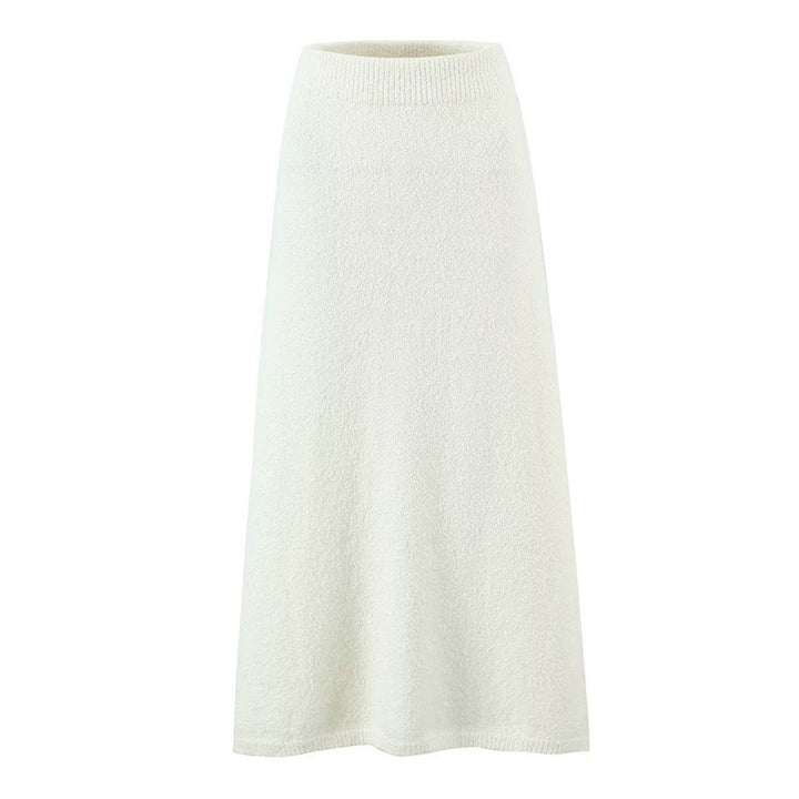 Jupe midi élastique Lune London pour dames