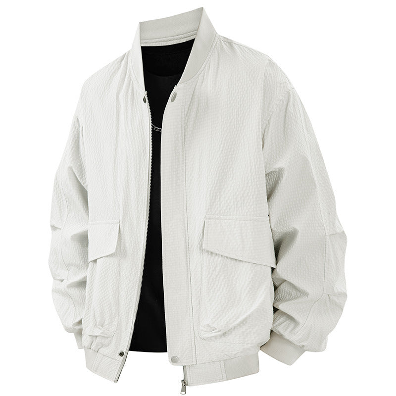 Casual bomber jacket for men with practical pockets Lune London