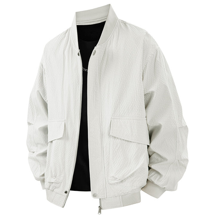 Casual bomber jacket for men with practical pockets Lune London