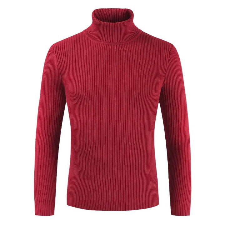 Lune London crochet knit turtleneck sweater for ladies