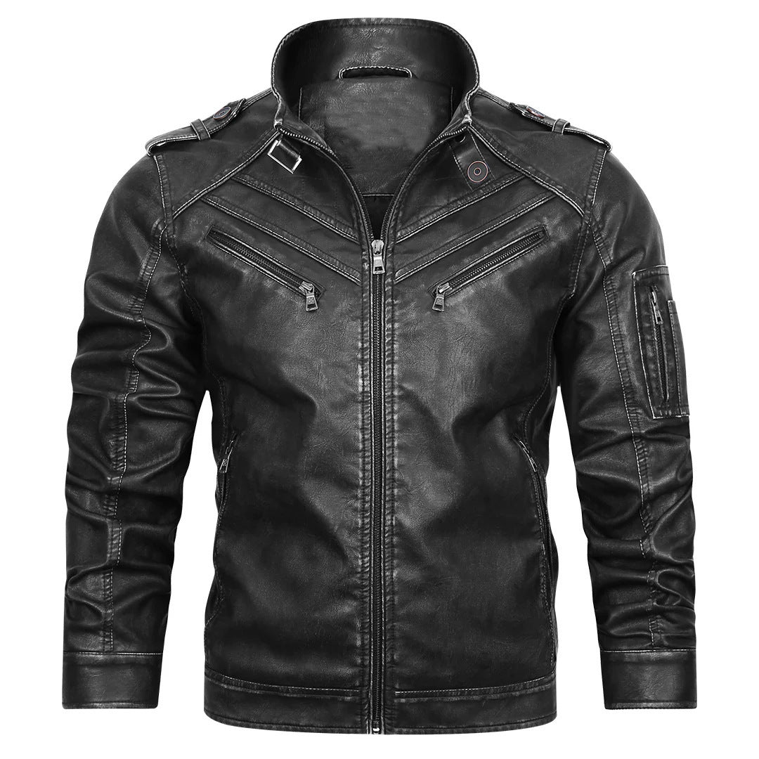 Lune London Faux Leather Jacket for Men