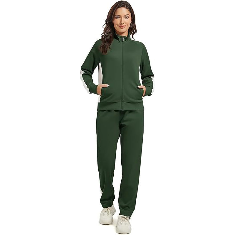 Ladies Casual Sportswear with Functional Zipper Lune London