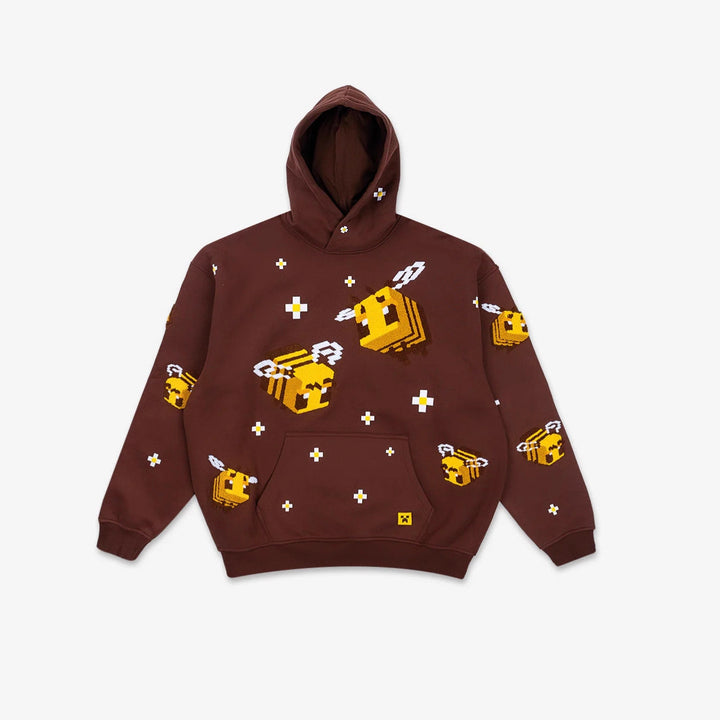 Haut à capuche pour femmes avec un design de abeille créatif et une coupe confortable Chic & Stil
