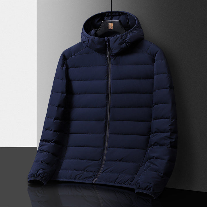 Lightweight insulated quilted jacket for men Lune London