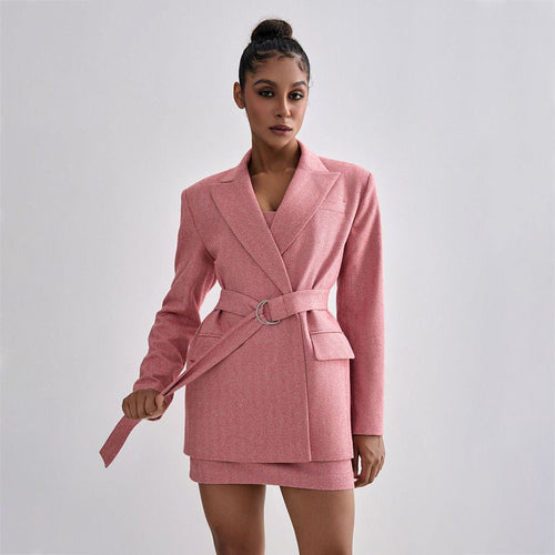 Blazer-dress set for women with a fitted top and a sleek cut Lune London