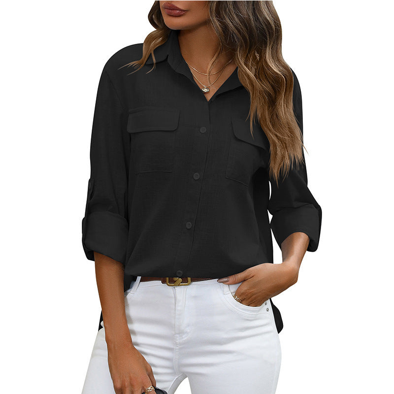 Trendy long sleeve blouse for ladies Lune London