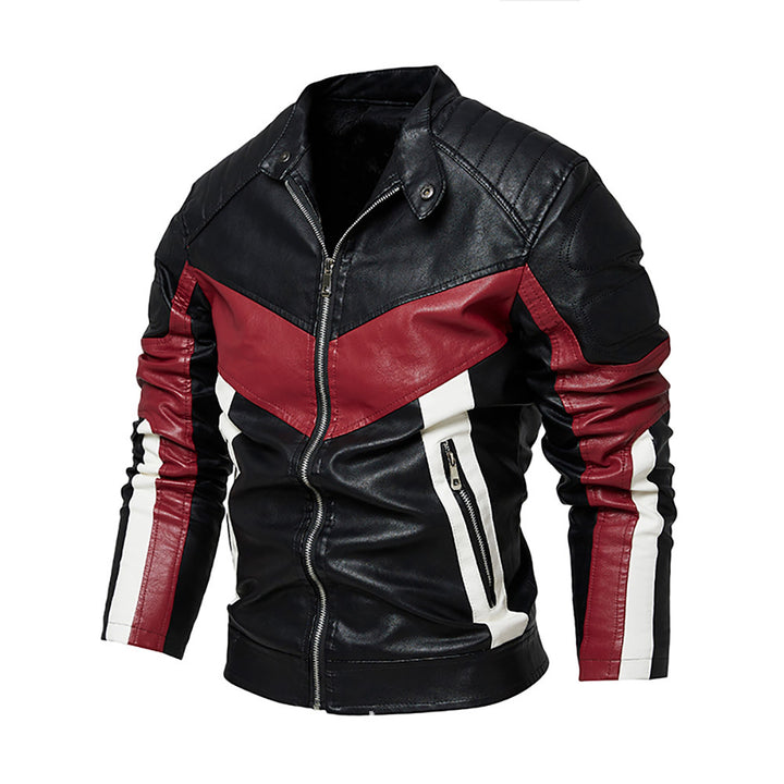 Elegant motorcycle jacket for men in high-quality leather Lune London