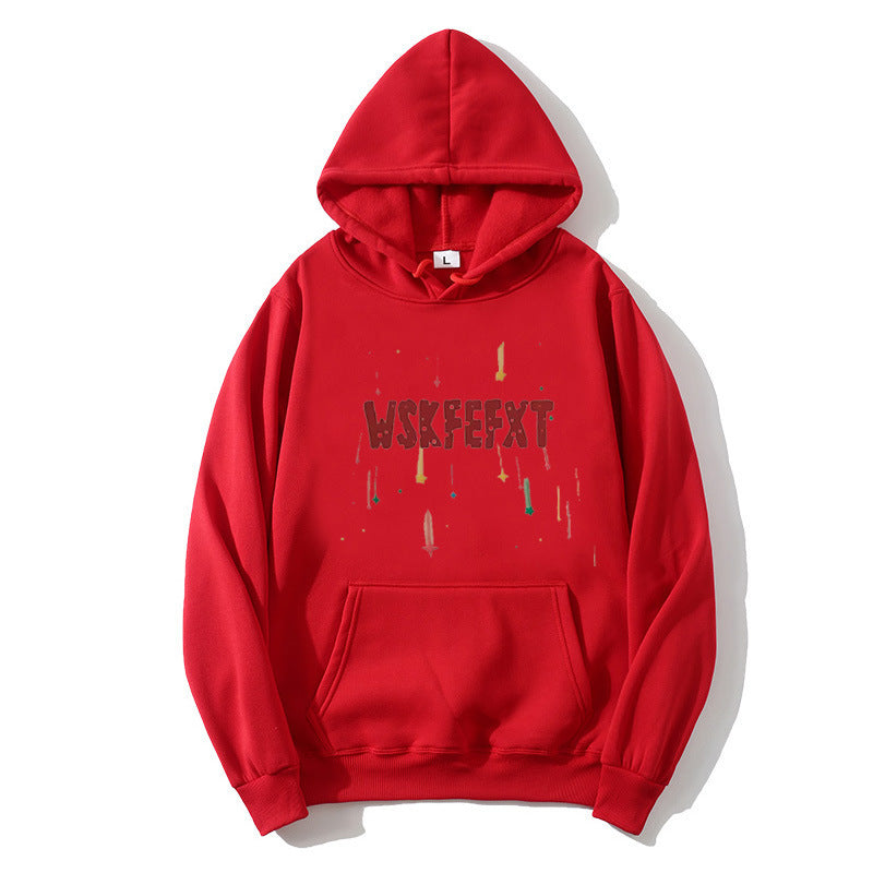 Women's hoodie with cool graphic print Chic & Stil