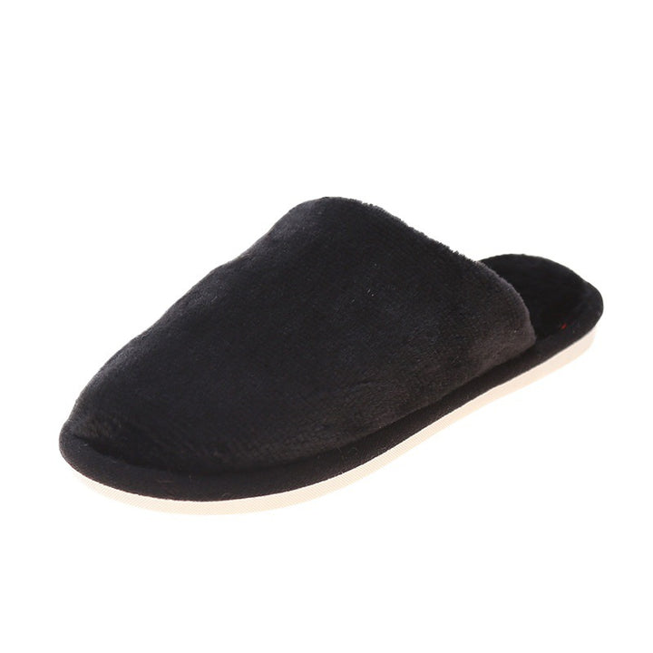 Ladies Plush Slippers in Soft Material Lune London
