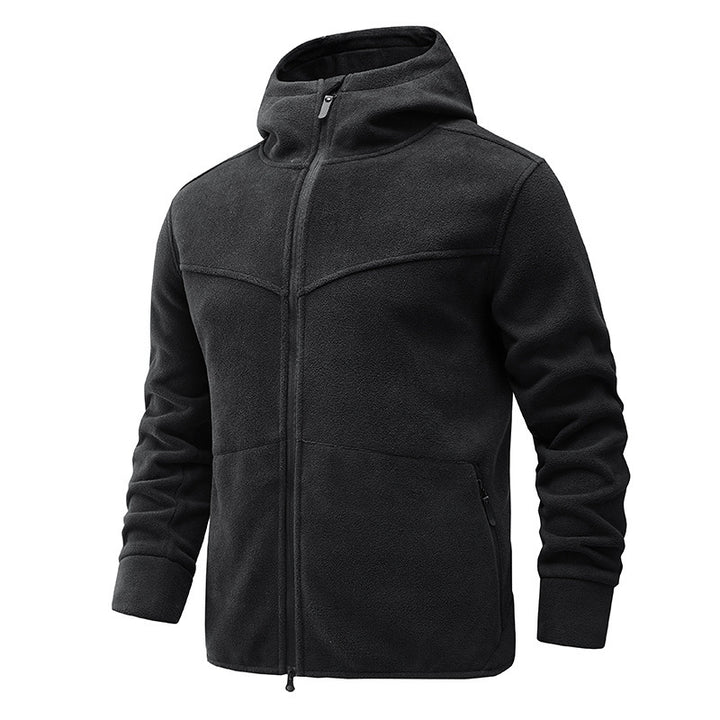Men's fleece jacket with soft lining and practical pockets Lune London