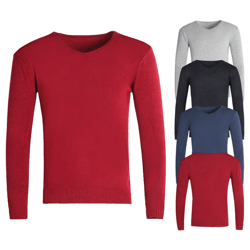 Classic V-neck sweater for men Lune London