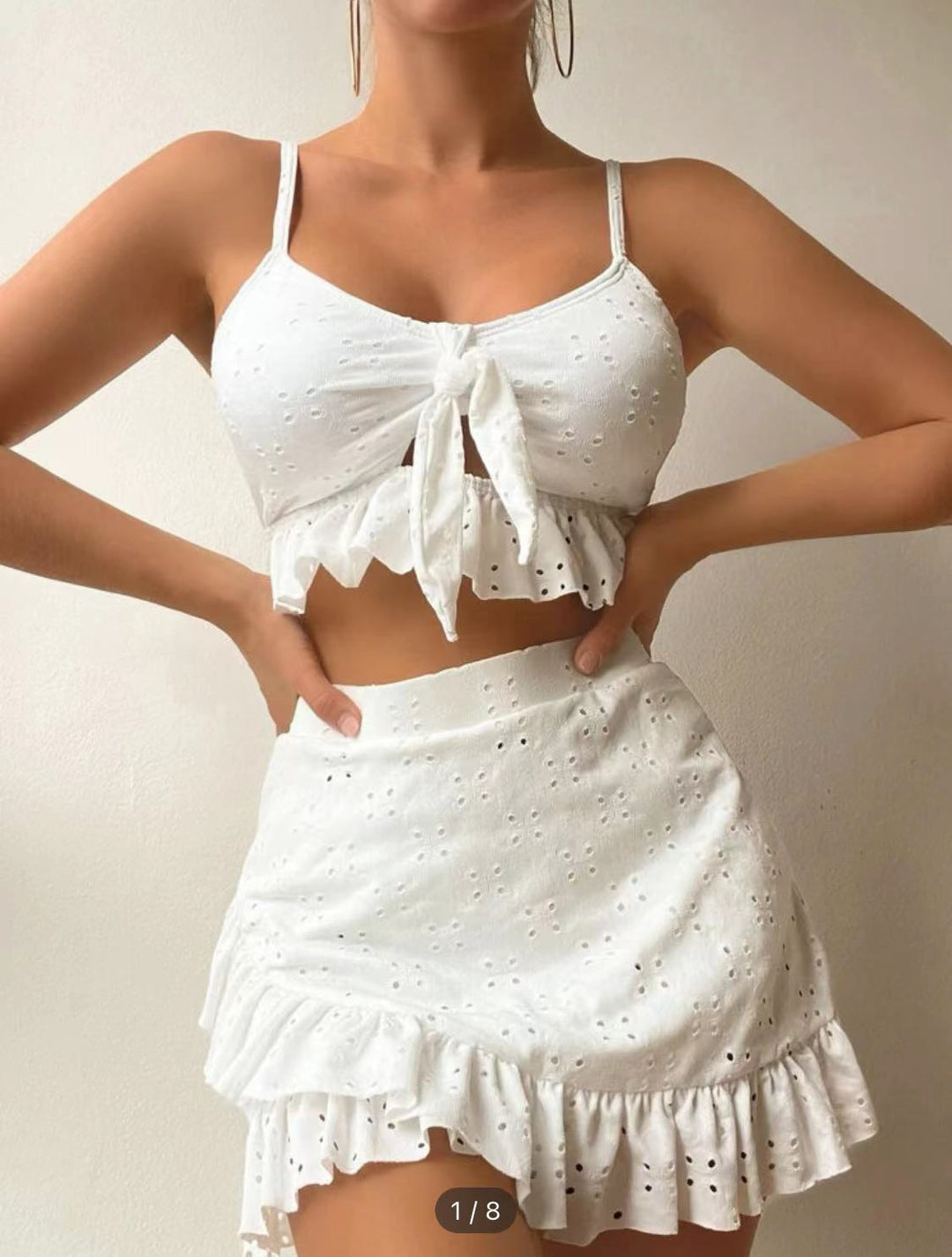 Lune London | Split Swimsuit Hip Skirt