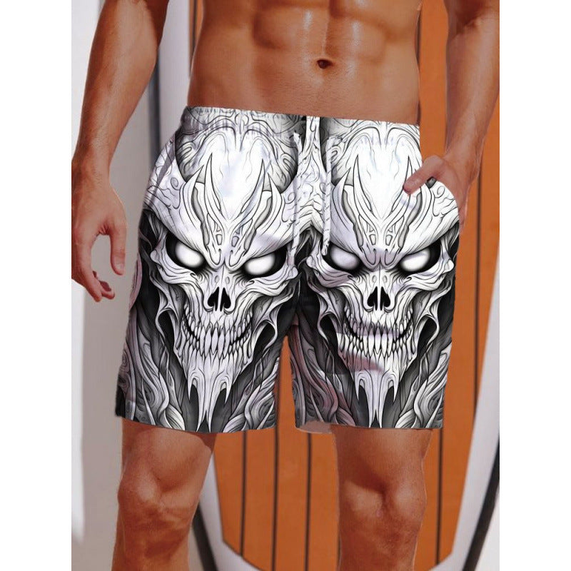 Men's Graphic Printed Psychedelic Swimwear Lune London