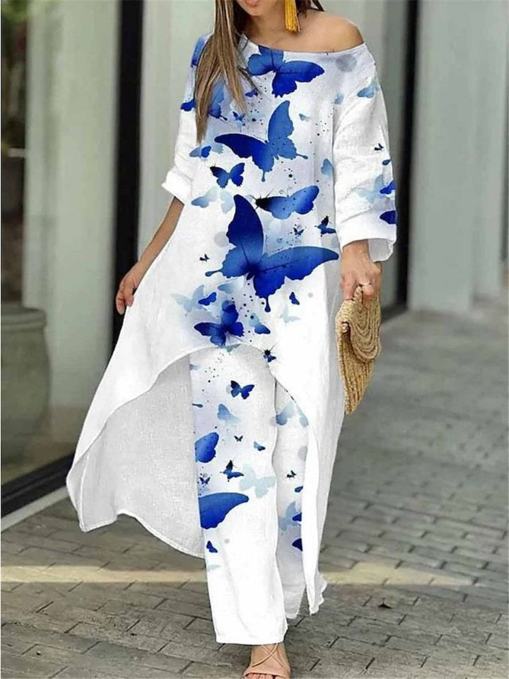 Chic and Stylish Floral Design Maxi Dress for Women
