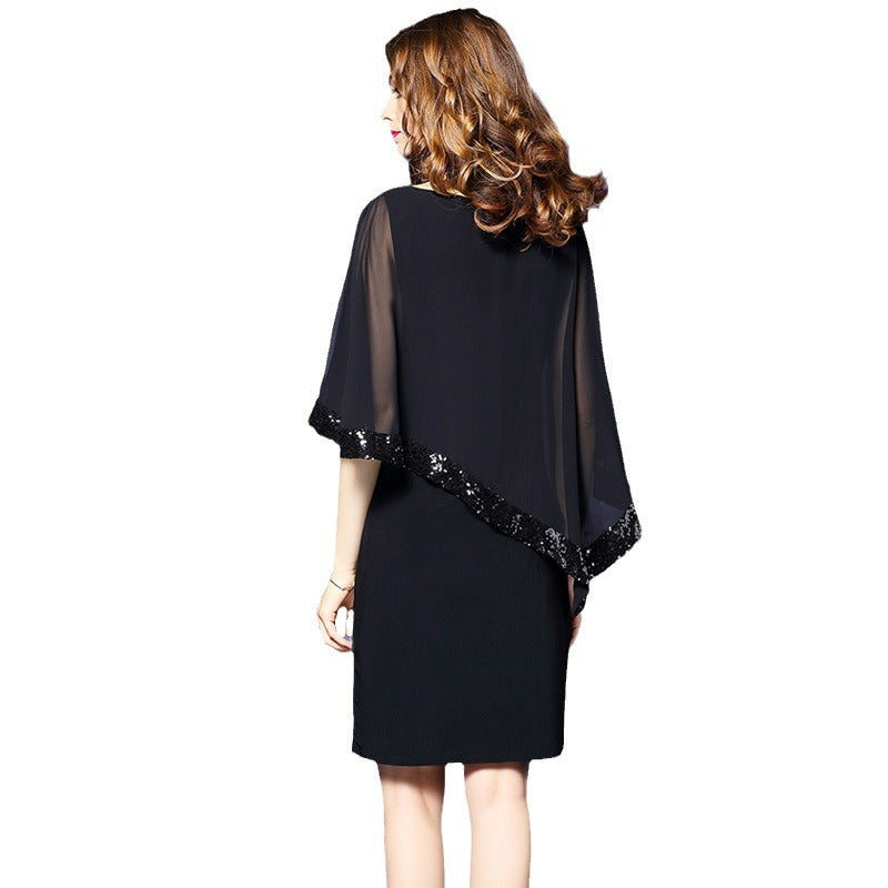 Chic Overlay Elegant Chiffon Dresses and Style