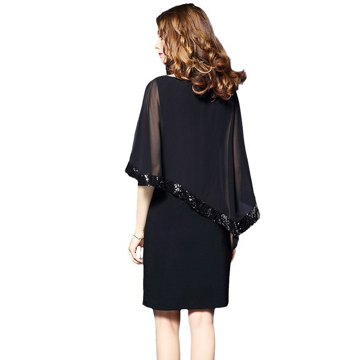 Chic Overlay Elegant Chiffon Dresses and Style