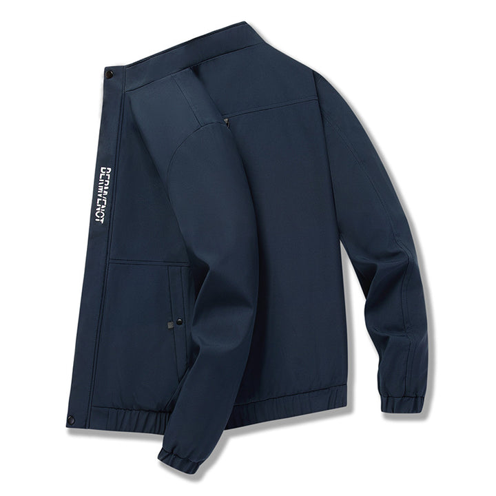 Trendy men’s transitional jacket with adjustable sleeves and practical pockets Lune London