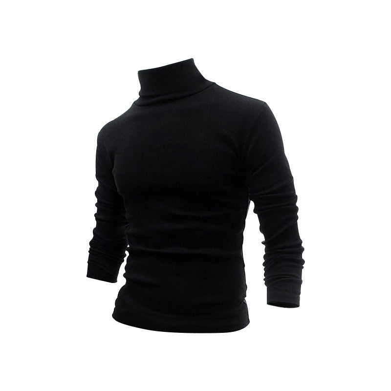 Stylish turtleneck sweater for men in soft and stretchy material Lune London