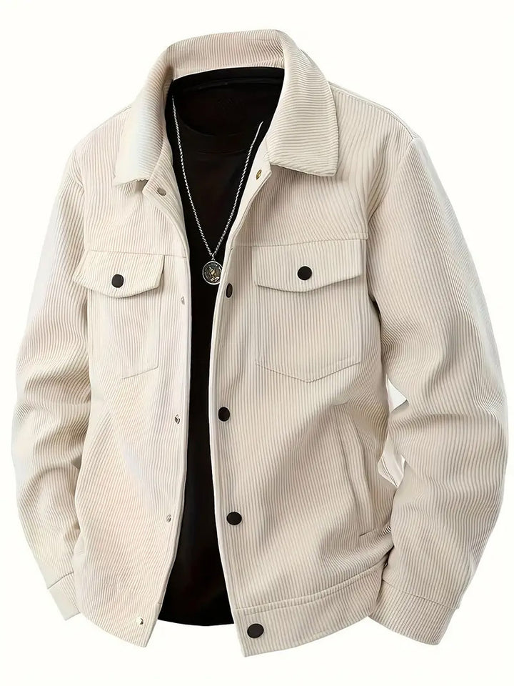 Structured jacket for men with practical pockets Lune London