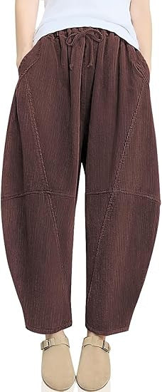 Pantalon de loisirs taille haute raffiné pour dames avec cordon de serrage Chic & Stil
