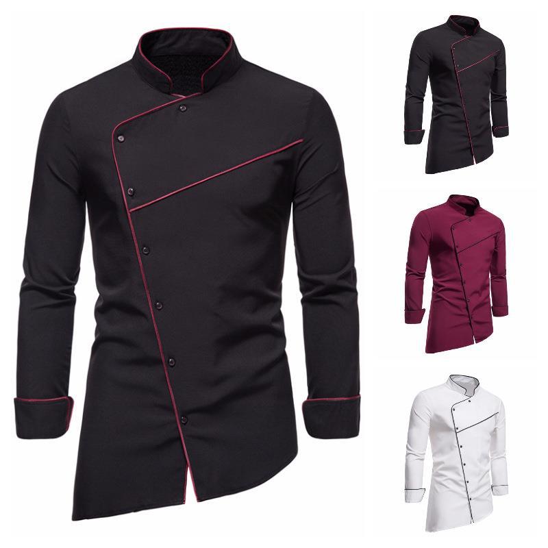 Men's Chef Jacket with Elegant Contrasts and High-Quality Workmanship Lune London