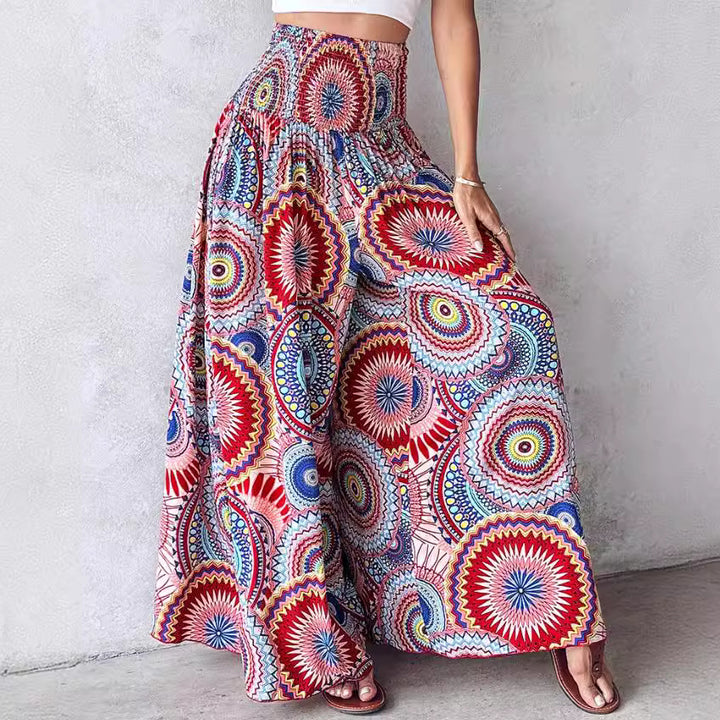Lune London Tropical Wide Leg Pants for Women