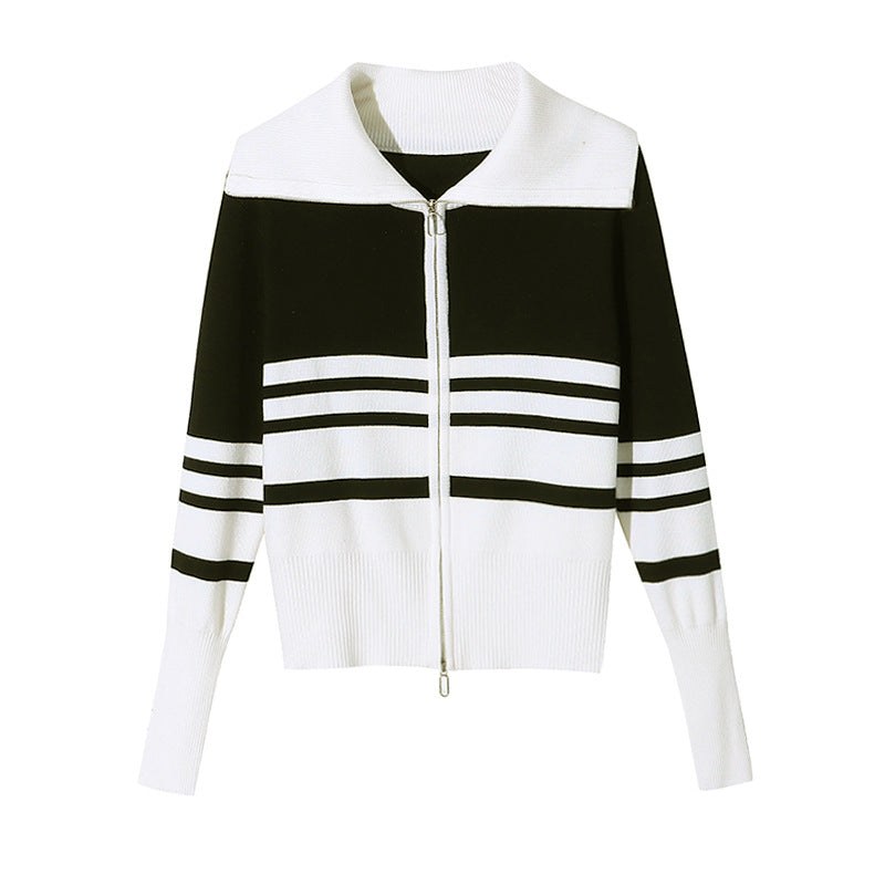 Women's stylish zip-up cardigan Chic & Stil